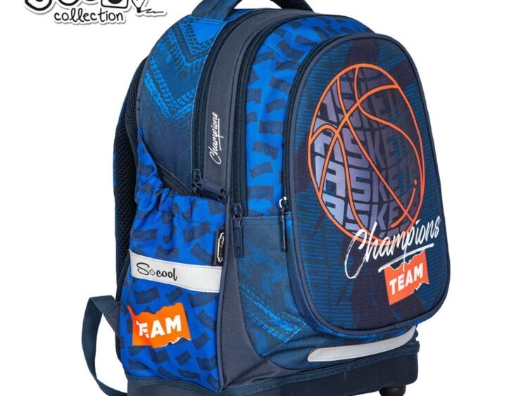 38x39x19.5 cm - S-COOL - - Ghiozdanul are compartiment principal spatios