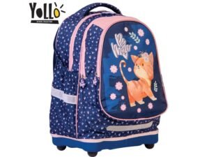 38 cm - YOLLO - Ghiozdan anatomic CAT