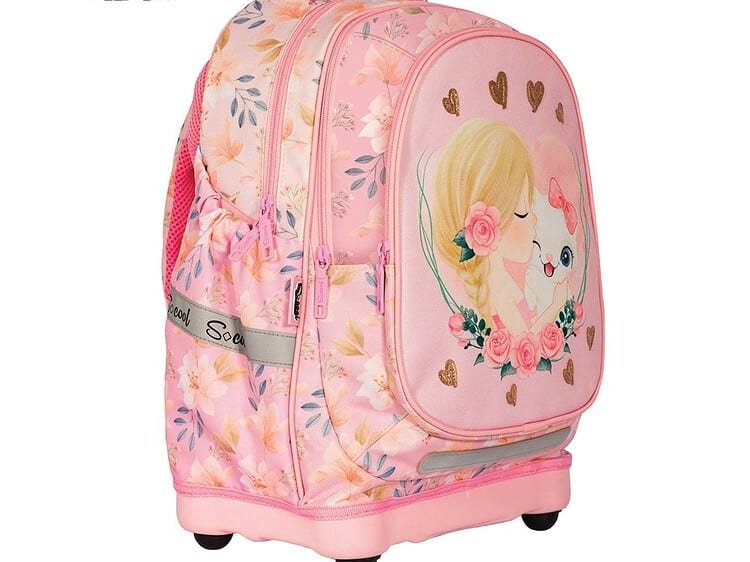 38x39x19.5 cm - S-COOL - - Ghiozdanul are 1 compartiment principal