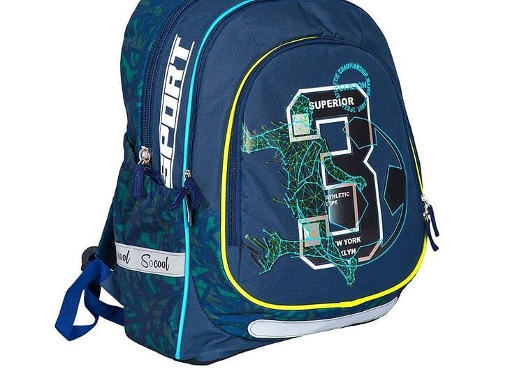 41x28x21 cm S-COOL - - Ghiozdanul are 2 compartimente