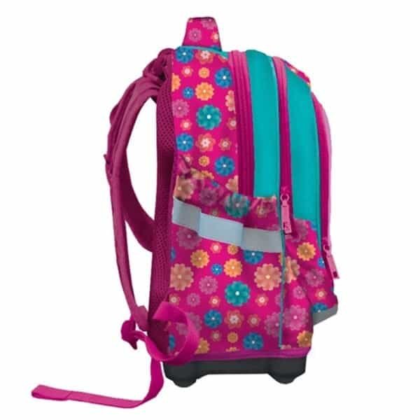 Ghiozdan anatomic LLAMA, 42x34x22cm - S-COOL Roz 7 - 10 ani,+ 10 ani - imagine 3