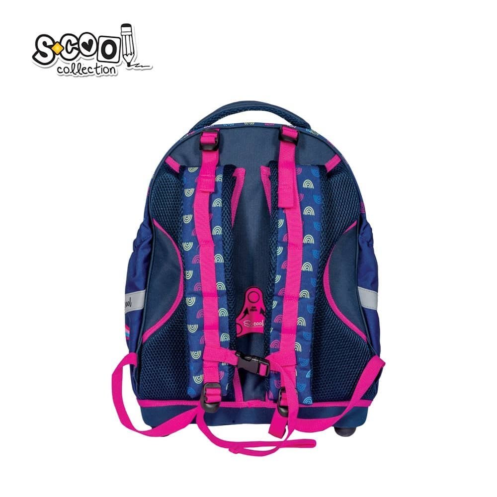 - Produsul este fabricat din poliester 600D cu prelucrare suplimentara din PVC si are cusaturi triple.