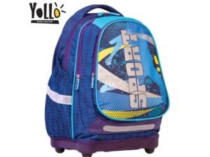 38 cm - YOLLO - Ghiozdan anatomic RUN