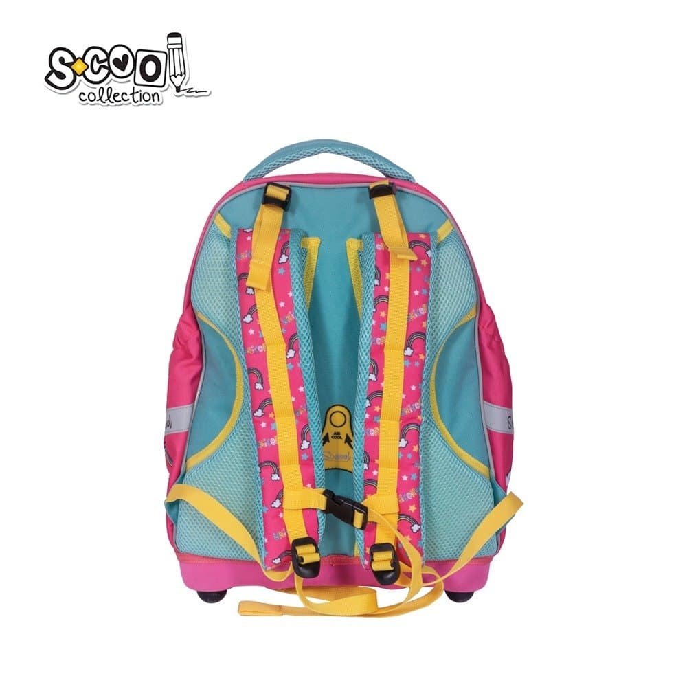 - Produsul este fabricat din poliester 600D cu prelucrare suplimentara din PVC si are cusaturi triple.