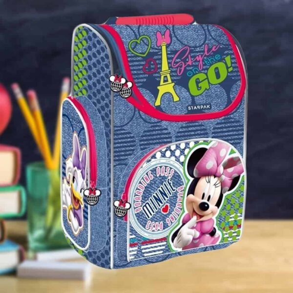 5cm - STARPAK - Ghiozdan - carcasa tare MINNIE. 37x27x14