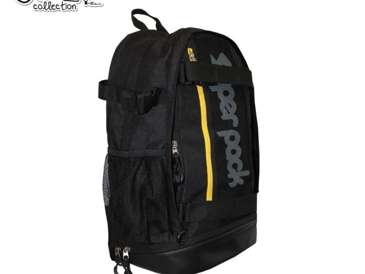 48x32x18 cm - S-COOL - - Ghiozdanul are compartiment principal cu buzunar pentru laptop si buzunar accesibil pe la baza rucsacului