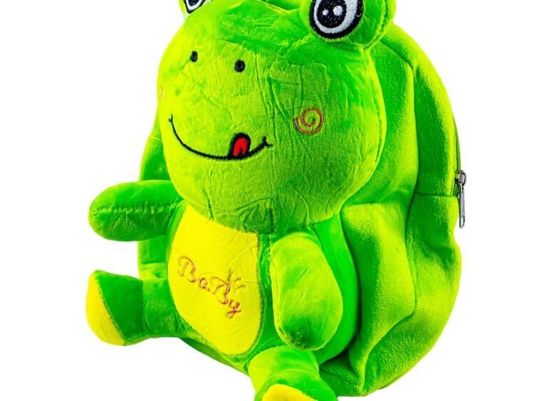 Broasca - - Conceput pentru copiii cu varsta cuprinsa intre 2 si 5 ani ghiozdanelul din plus are un compartiment