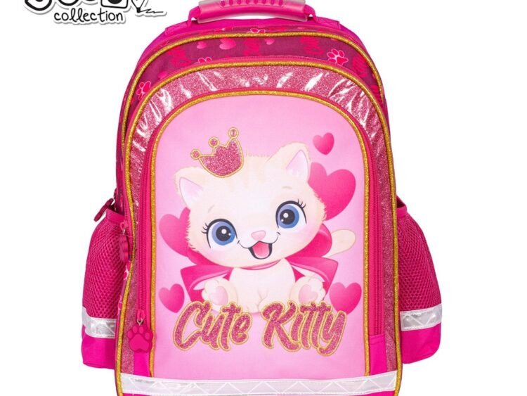 Ghiozdan ergonomic CUTE KITTY