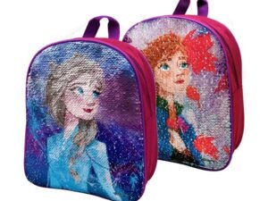 Ghiozdan Frozen cu paiete reversibile - Toi-Toys - Ghiozdan Frozen cu paiete reversibile - Toi-Toys