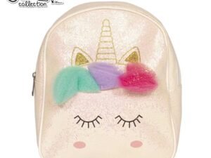 Ghiozdan gradinita cu sclipici UNICORN