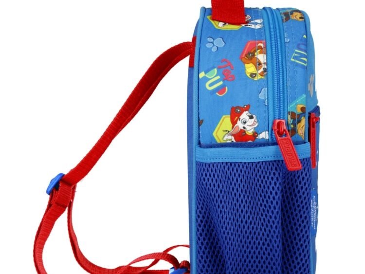 20x25x8 cm - STARPAK - - Rucsacelul cu motiv Paw Patrol pentru baieti cu varsta prescolara are: compartiment principal si buzunar frontal cu inchidere cu fermoar