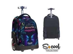 Ghiozdan trolley compartiment laptop