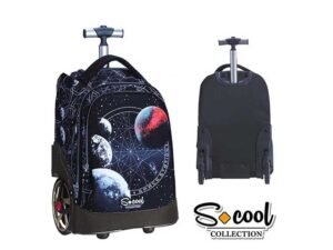 Ghiozdan trolley compartiment laptop