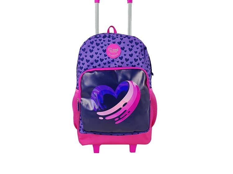 Ghiozdan trolley HEART