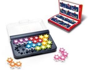 Iq Stars - - Jocul contine: 1 tabla de joc compacta cu capacul transparent