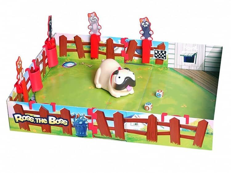 Joc de Societate - Ross The Boss - Piatnik - - Jocul contine: 1 plansa de joc