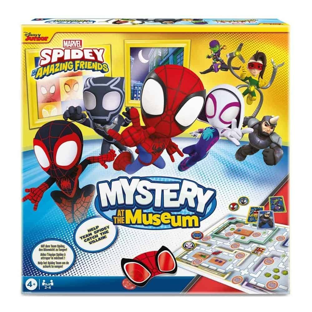 Joc de societate - Spidey Mistery at the Museum - CARTAMUNDI - - Pachetul contine: 1 tabla de joc cu muzeul