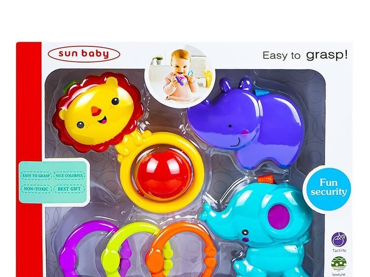 Jucarie zornaitoare - 6 buc/set - Jucarie zornaitoare - 6 buc/set