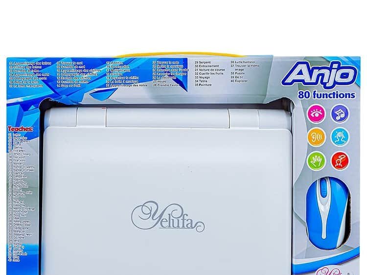 - Cu cele 40 de functii in engleza si 40 de functii in franceza laptopul are sectiuni dedicate studierii literelor si cuvintelor