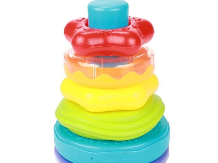 - Inelele piramidei au forme si culori diferite: cerc cu cifre si litere majuscule