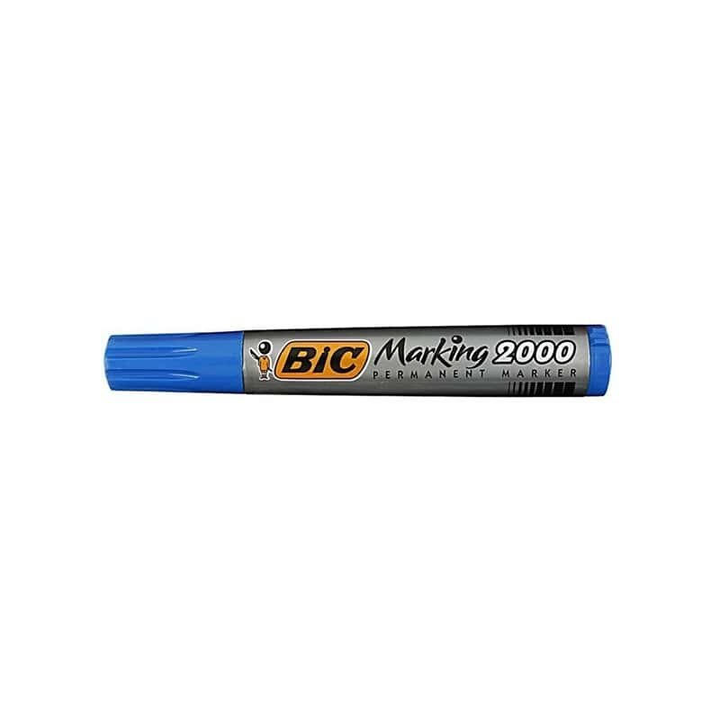 Marker permanent 2000 albastru 12/cutie - BIC - Marker permanent 2000 albastru 12/cutie - BIC