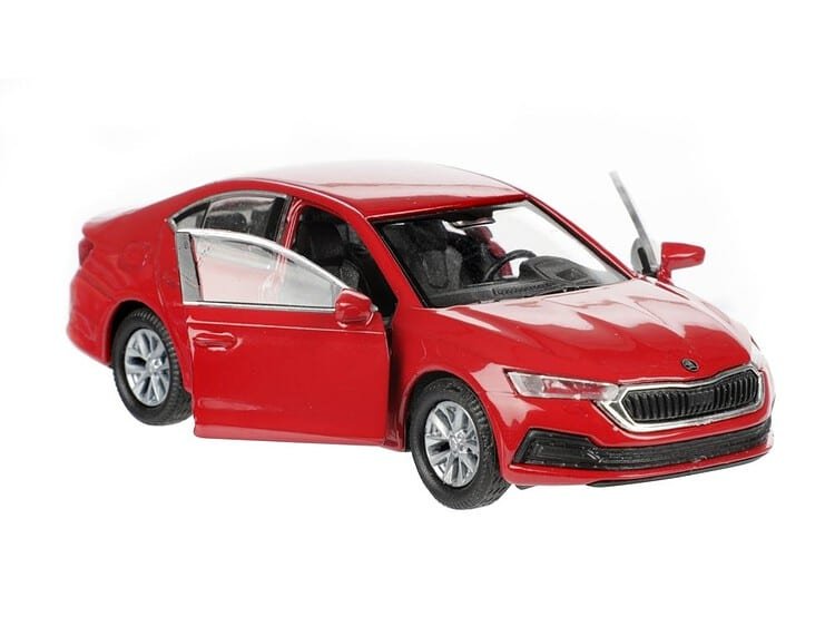 - Mașinuță de jucărie mercedes roșu pentru copii.