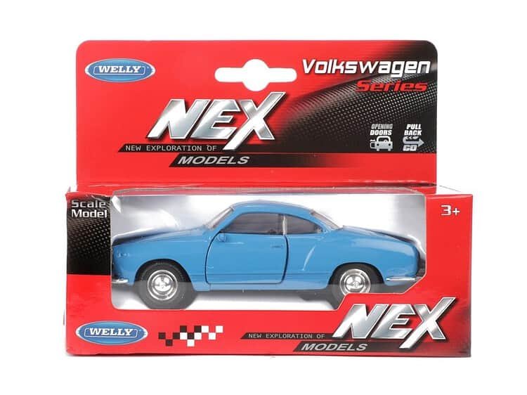 1. Mașinuță model VW Volkswagen, jucărie pentru copii, colecție NEX Welly.