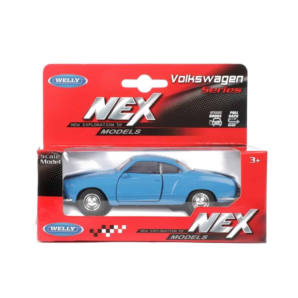 1. Mașinuță model VW Volkswagen, jucărie pentru copii, colecție NEX Welly.