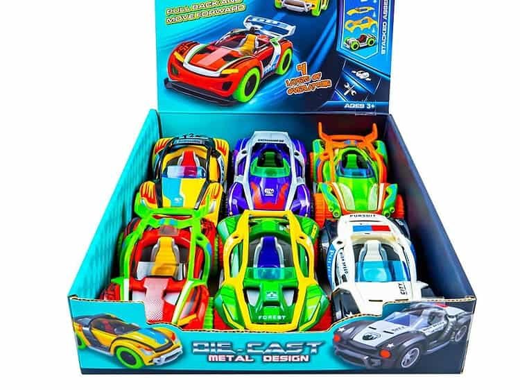 - Caroseria partial metalica a masinutelor poate fi detasata