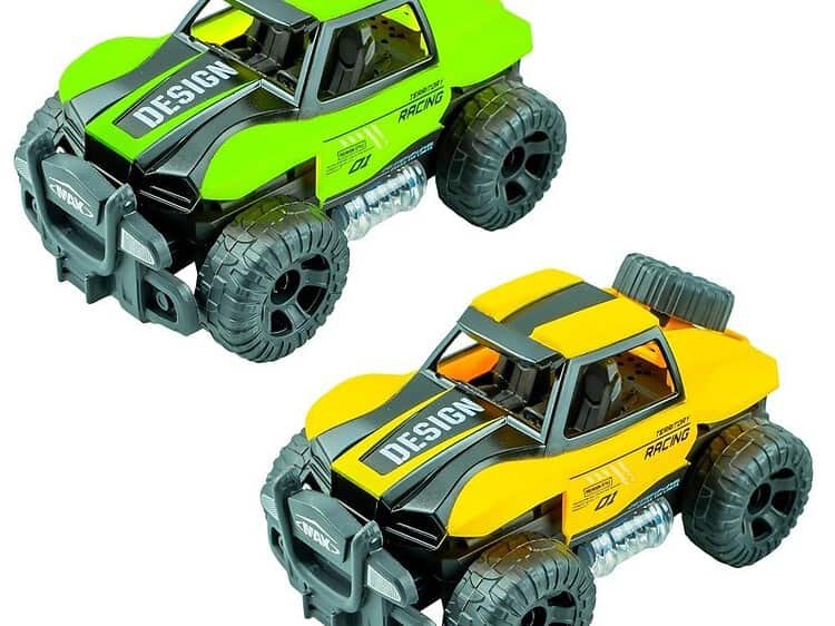 14x9x8 cm - - Masinuta off-road are roti autopivotante