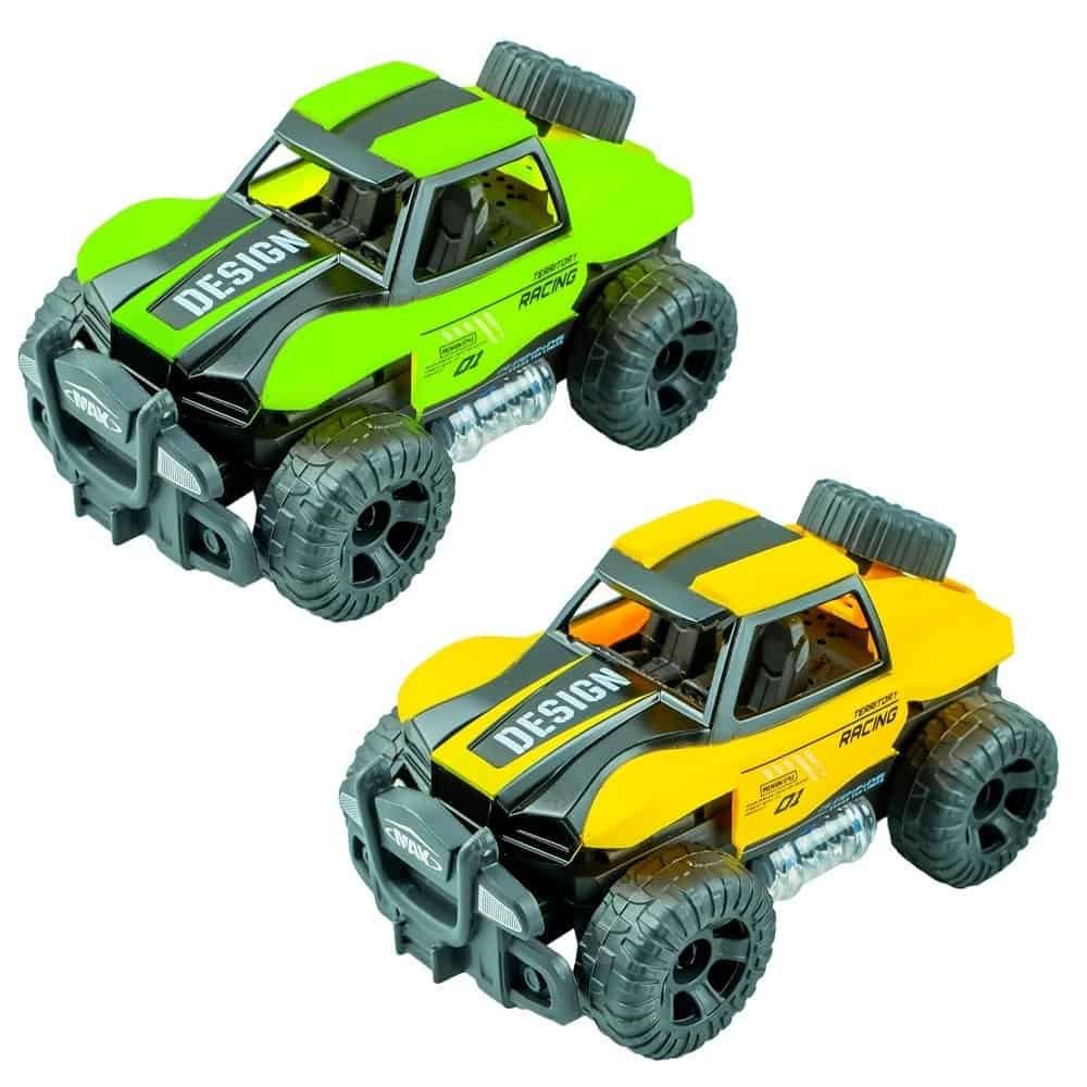 14x9x8 cm - - Masinuta off-road are roti autopivotante