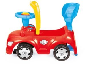 4 in 1 - DOLU - - Masinuta este realizata din plastic multicolor.