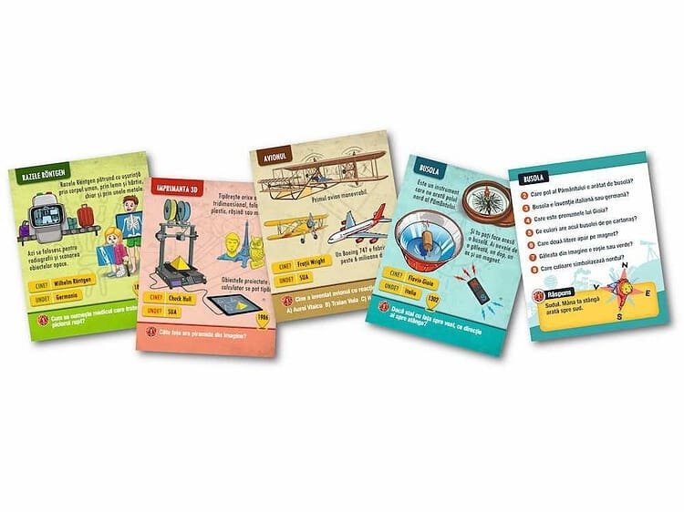 copii vor descoperi carte cu carte detalii despre inventii care au schimbat lumea.