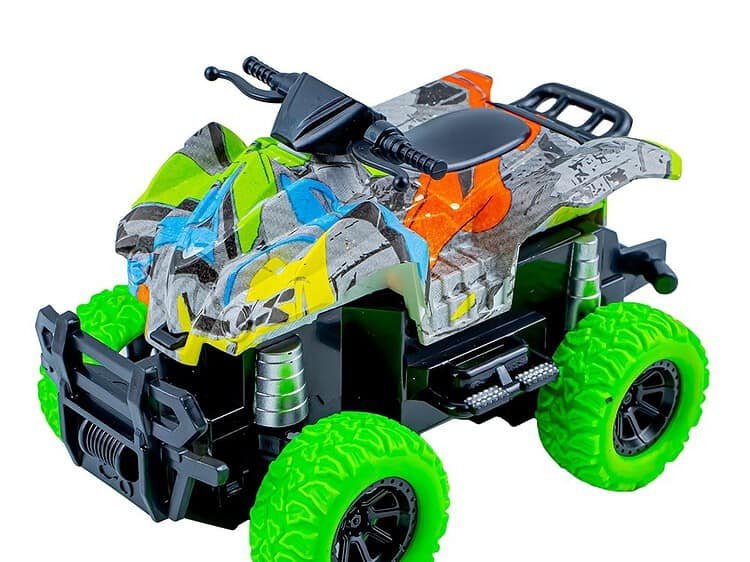 - ATV-ul se poate deplasa inainte