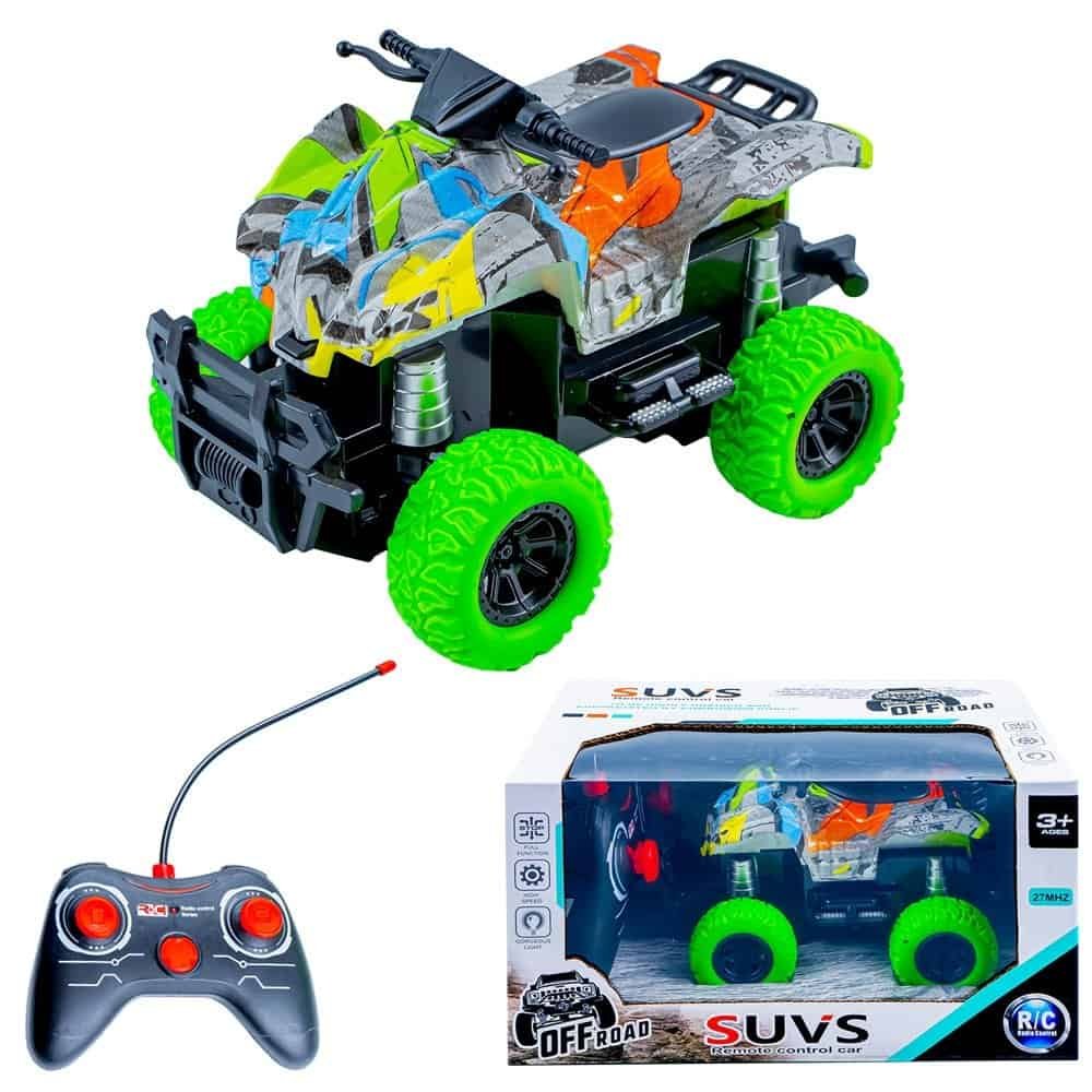 Motocicleta/ATV cu RC - - Pachetul contine 1 ATV si 1 telecomanda.