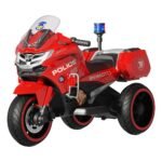 Motocicleta politie cu acumulator - - Pachetul contine 1 motocicleta si 1 incarcator.