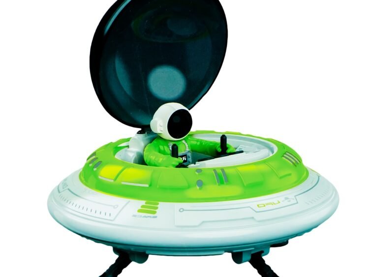 - OZN-ul are lumini colorate