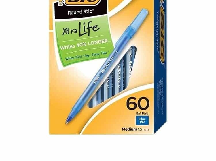 Pix Round Stic albastru 60/cutie - BIC - Pix Round Stic albastru 60/cutie - BIC