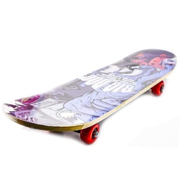 60 cm - - Placa skateboard are platforma din lemn