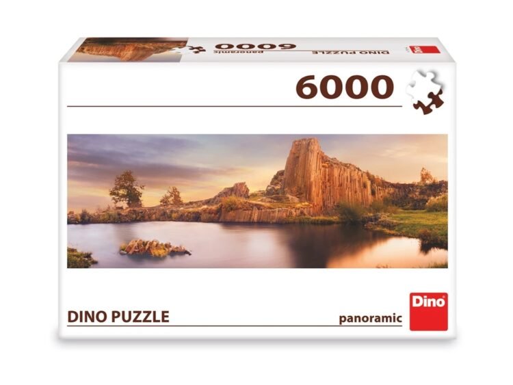 Lord's Rock - DINO TOYS - - Asamblati cele 6000 de piese continute de acest puzzle si obtineti o frumoasa imagine panoramica a spectaculoasei Stanci a Domnului  din Boemia.