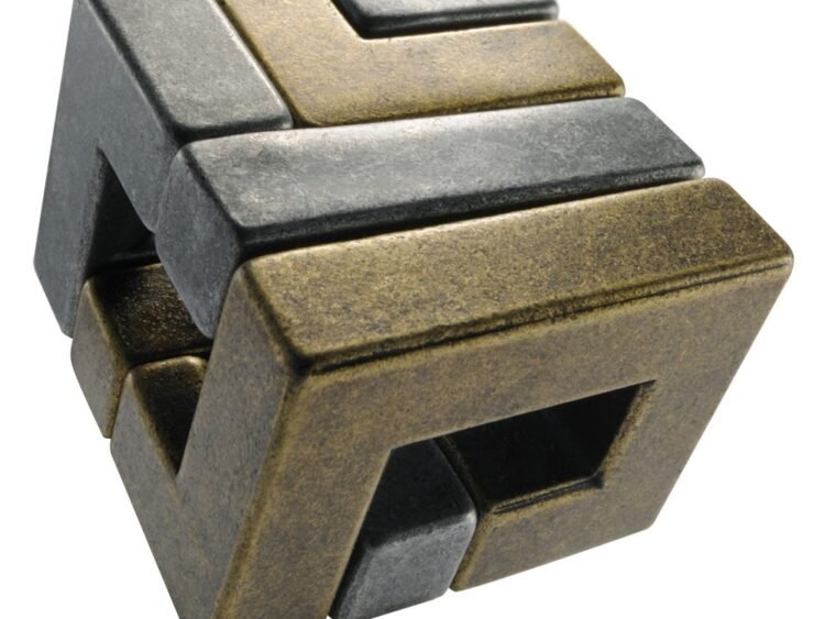 Puzzle de tip mecanic din metal