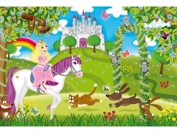 Printese in curtea regala