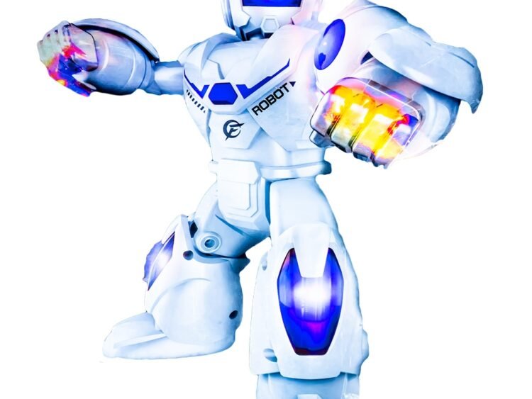 emite lumini colorate