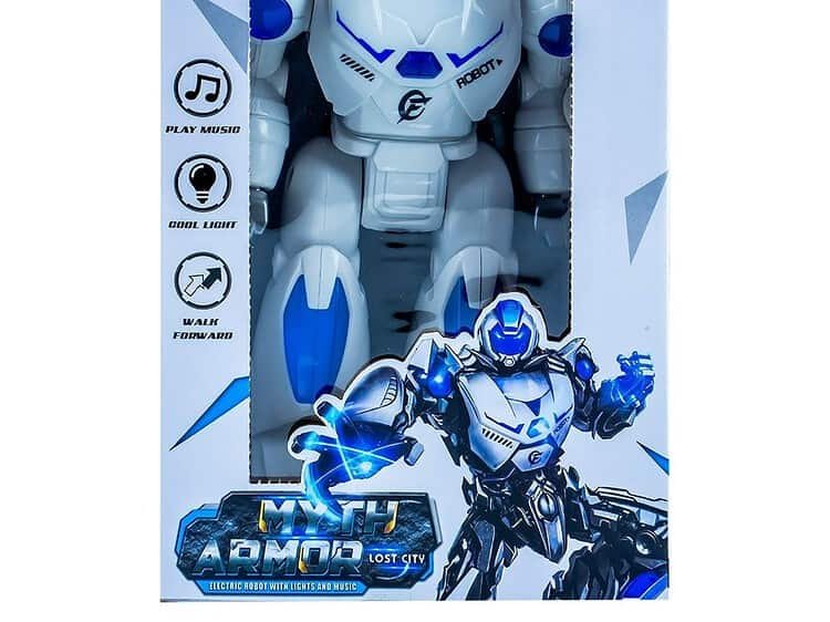 intermitente si da comenzi specifice unui robot razboinic.