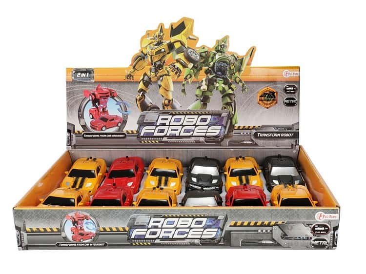 Supercar - Toi-Toys - - Robotul se transforma in masina si invers.