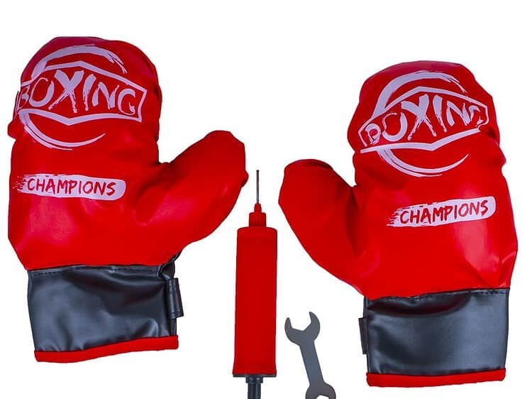 - set de box pentru copii contine: sac de box tip para (diametru 22 cm)