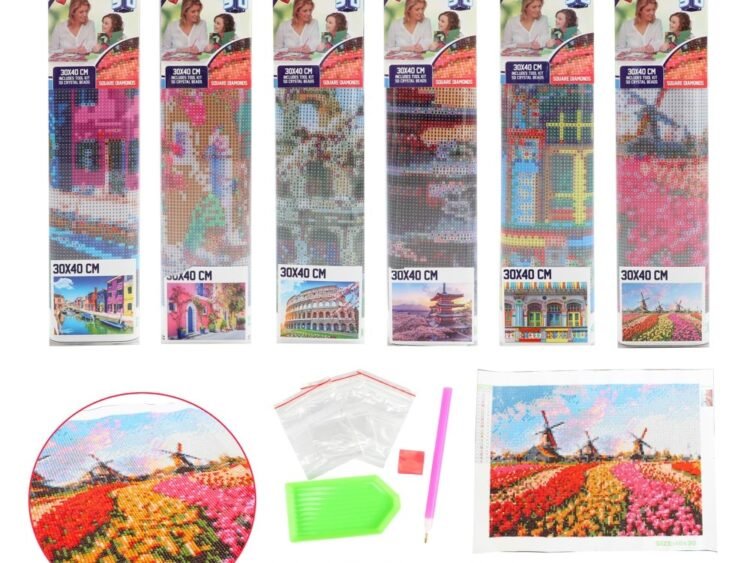 Set creatie cu diamante