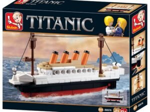 Titanic - Sluban - - Setul contine 194 piese de constructii insotite de instructiuni de montaj in imagini.