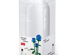 Trandafir Albastru - Sluban - - Setul contine 238 piese insotite de instructiuni de montaj in imagini. Din cele 238 piese