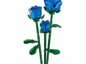 11 vor fi utilizate pentru asamblarea vazei si 227 pentru contruirea unui buchet pasional de trandafiri.